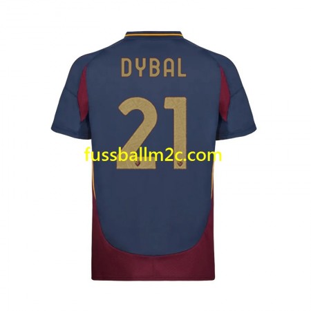Fußballtrikots AS Rom Paulo Dybala 21 Ausweich Trikotsatz 2024-2025 Fußballtrikots AS Rom Paulo Dybala 21 Ausweich Trikotsatz 2024-2025